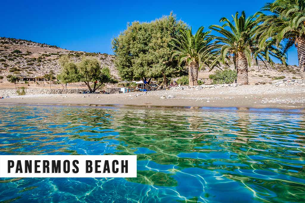 Panermos Beach in Naxos
