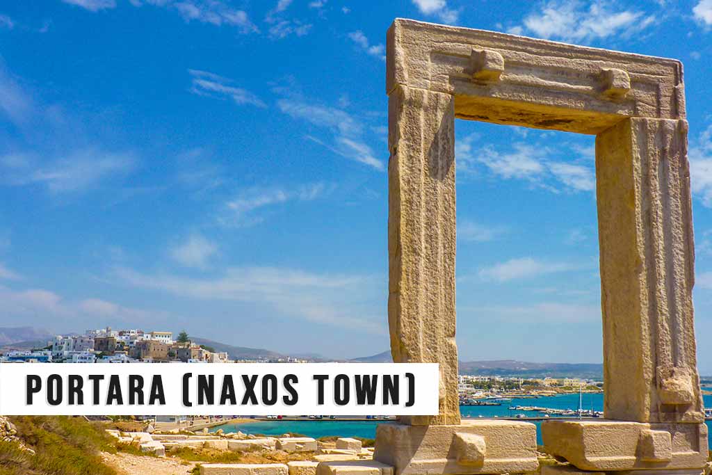Portara Naxos Town