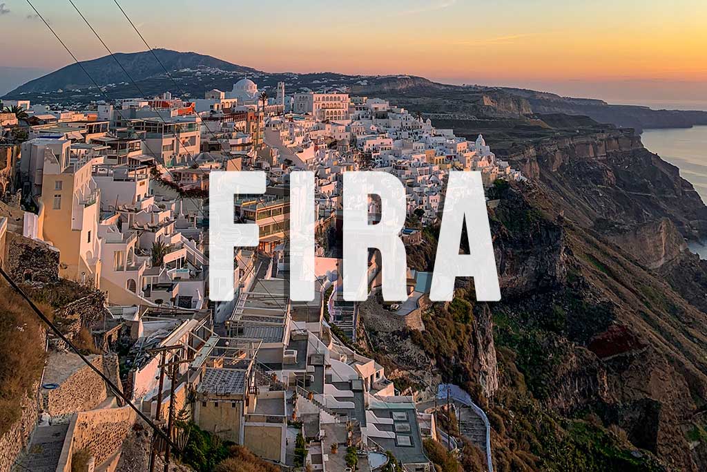 Fira - Capital of Santorini
