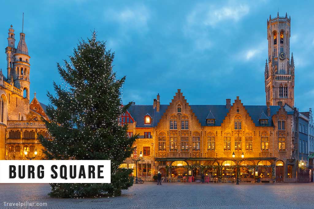 Burg Square, Bruges, Belgium