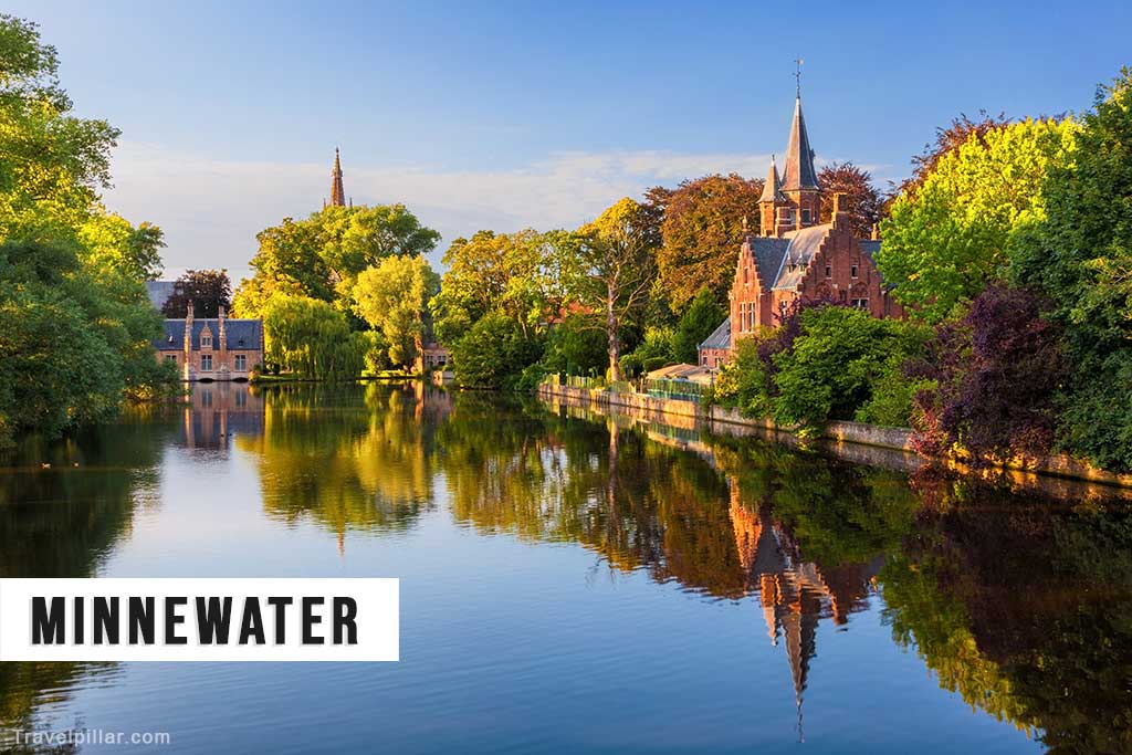 Minnewater, Bruges, Belgium