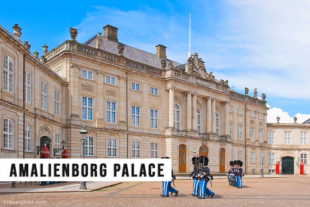 Amalienborg Palace, Copenhagen, Denmark