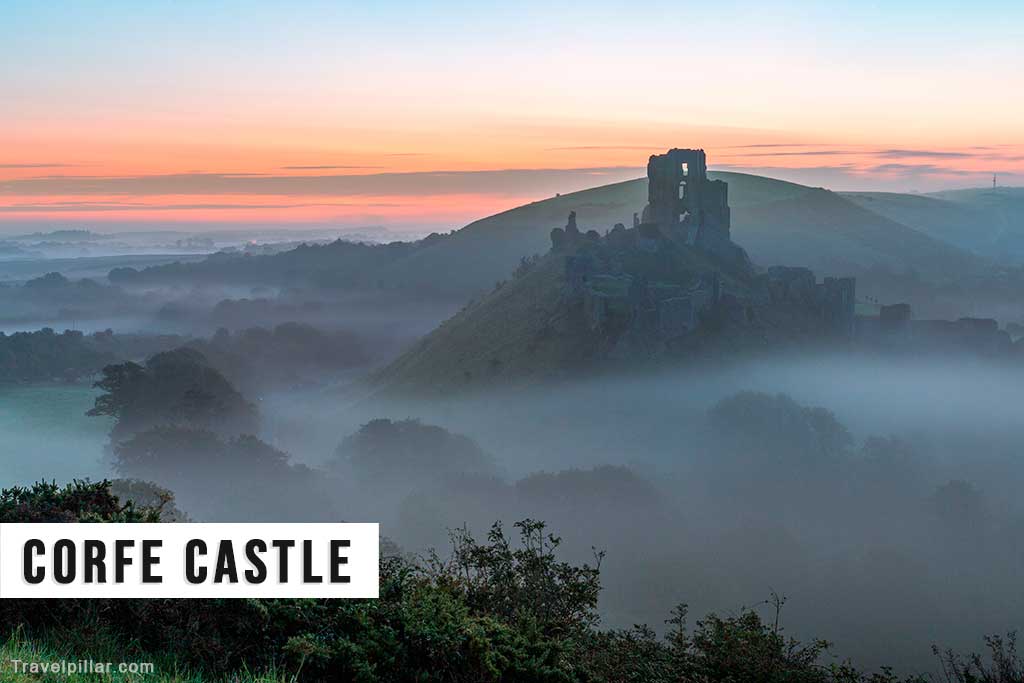 Corfe Castle, Dorset, England