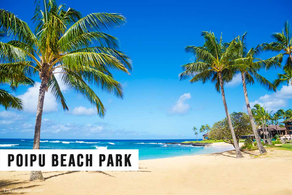 Poipu Beach Park - Kauai Island, Hawaii
