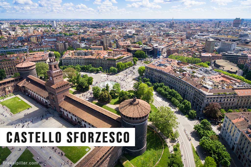 Castello Sforzesco Milan Italy
