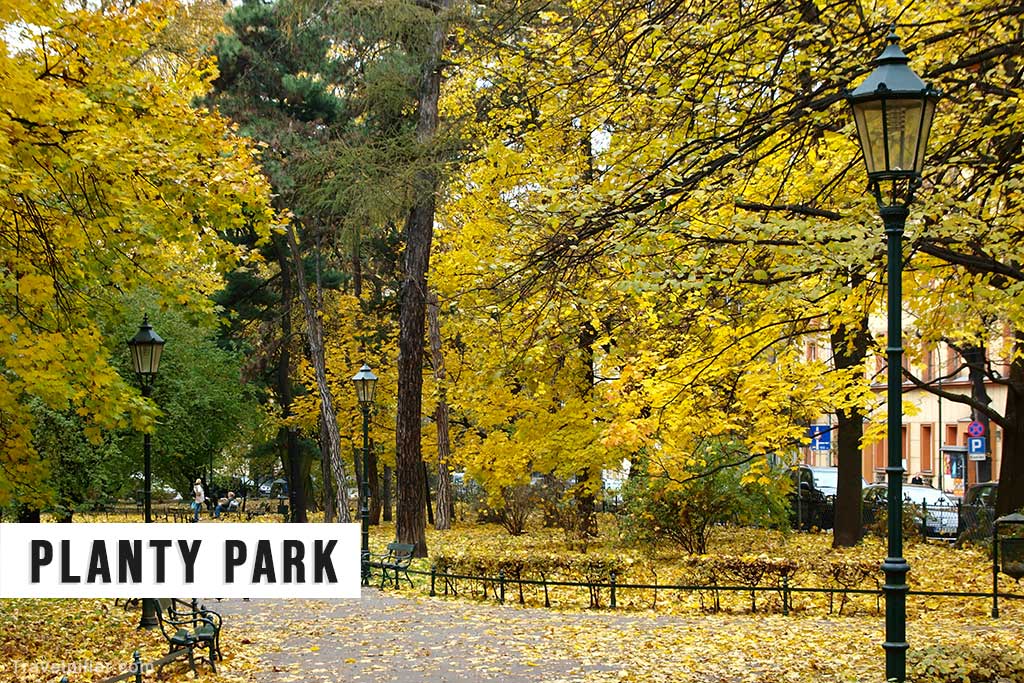 Planty Park, Krakow, Poland
