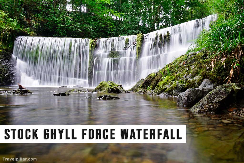 Stock Ghyll Force Waterfall - Lake District UK