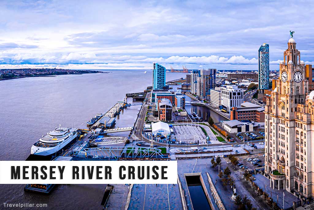 Mersey River Cruise, Liverpool, England, UK