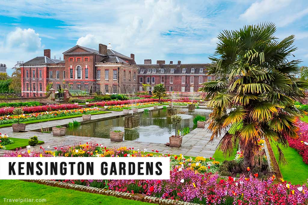 Kensington Gardens and Kensington Palace London