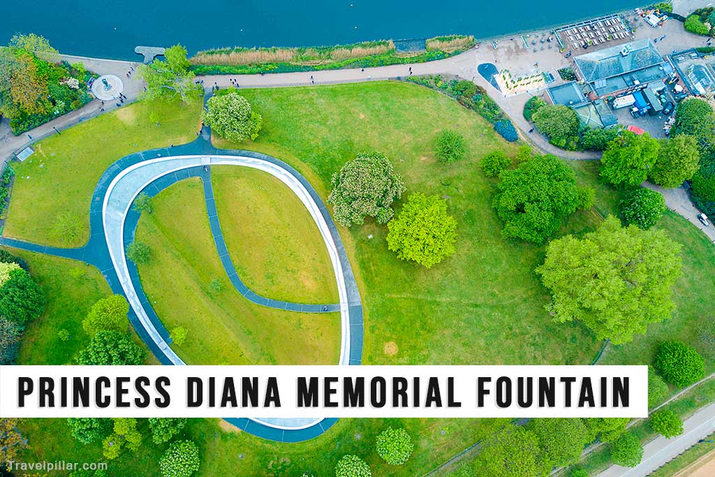 Princess Diana Memorial Fountain, Hyde Park, London