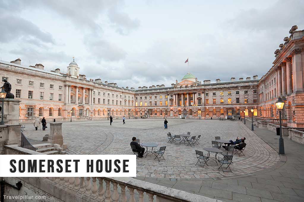 Somerset House and the Courtauld Gallery, London