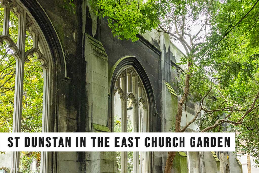 St Dunstan in the East Church Garden, London