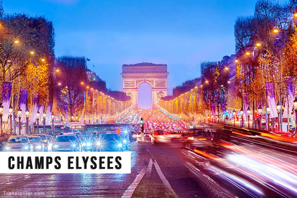 Champs Elysees, Paris France