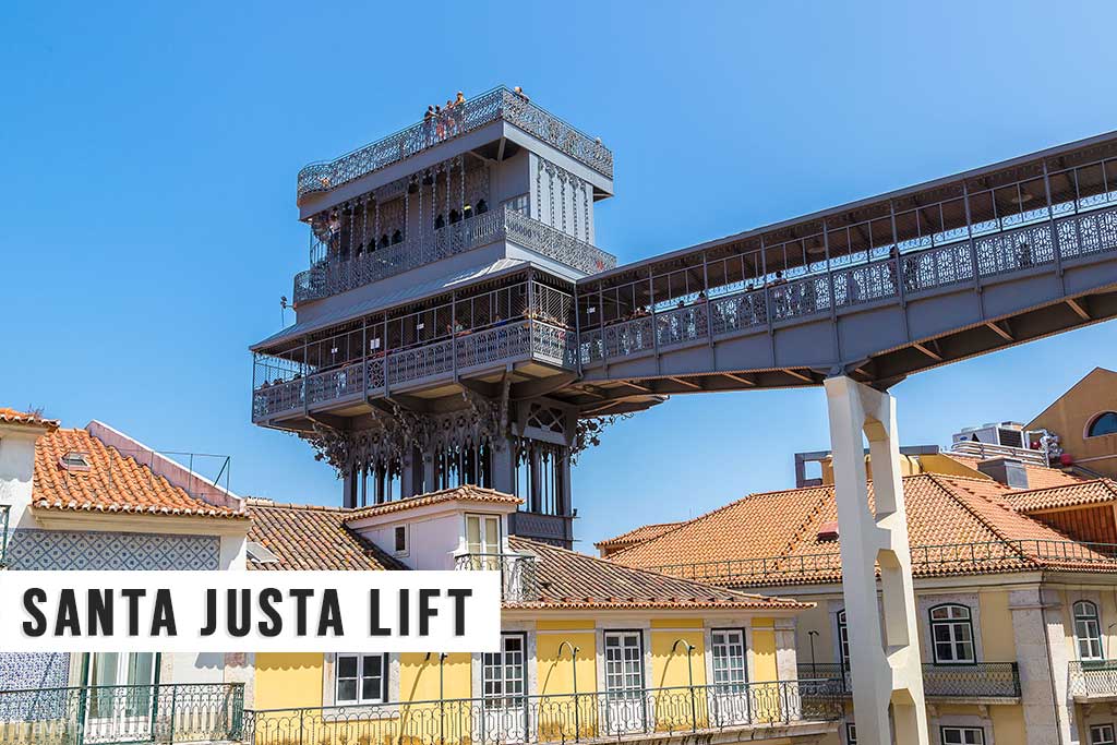 Santa Justa Lift - Lisbon Portugal
