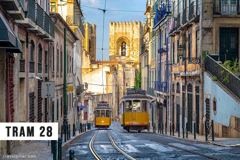 Tram 28 Lisbon Portugal