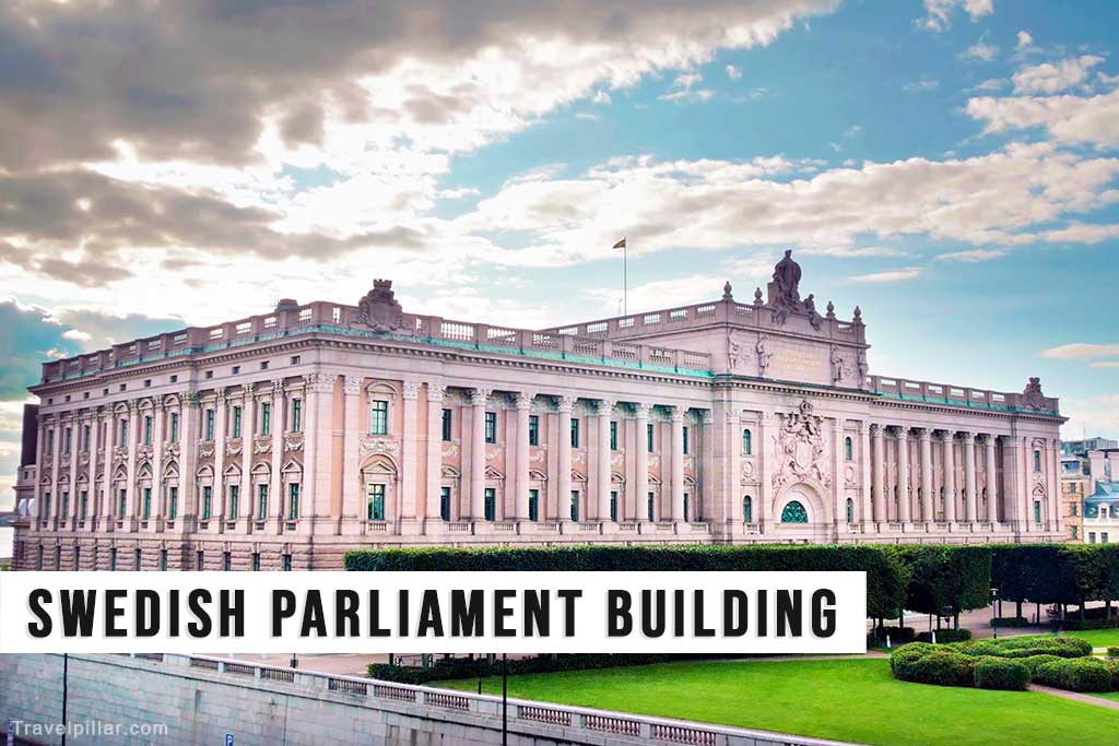 Swedish Parliament Building, Stockholm, Sweden