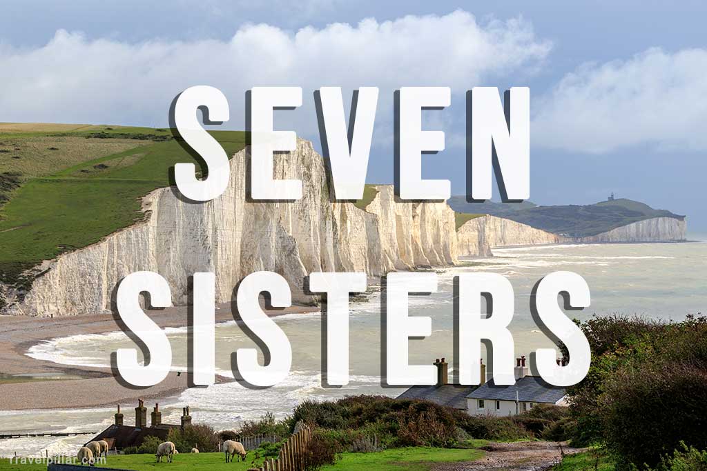 The Seven Sisters Cliffs, South Downs National Park, England UK
