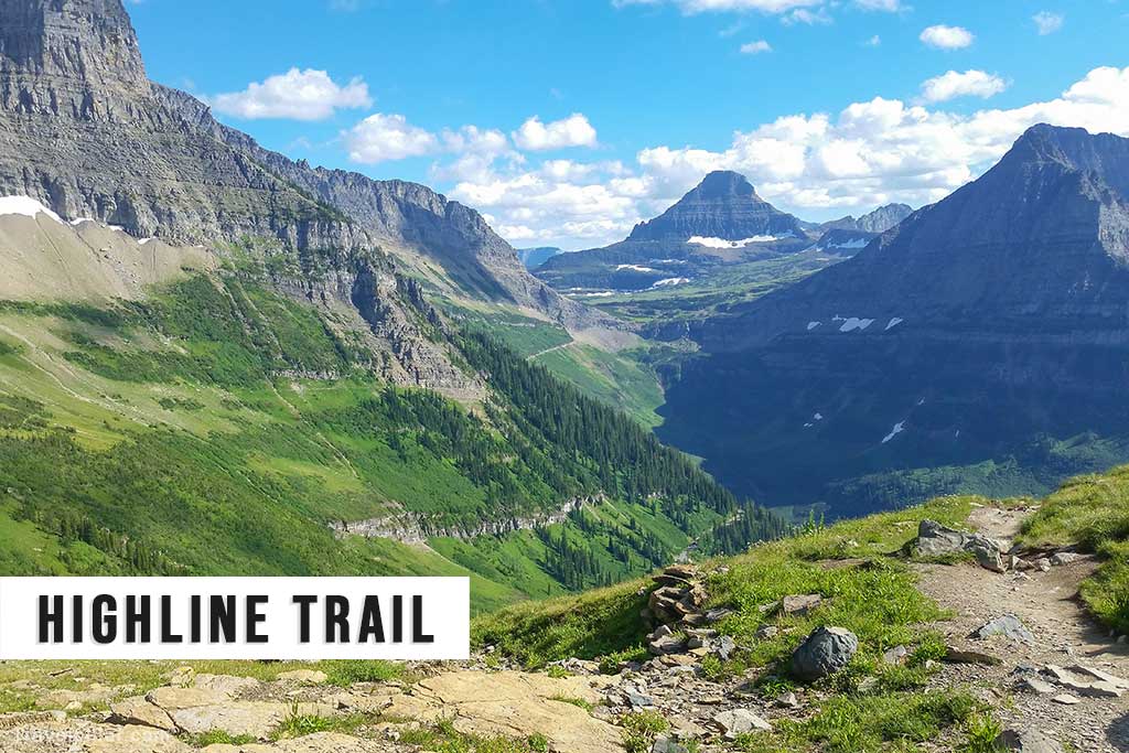Highline Trail - Glacier National Park USA