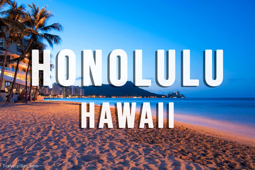 Honolulu City Hawaii USA