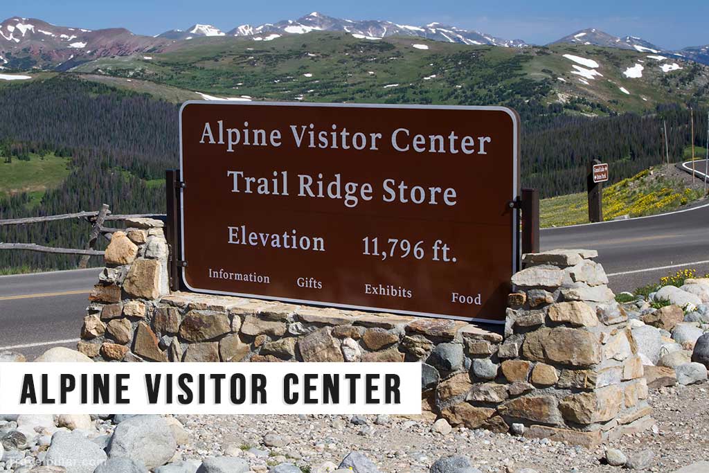 Alpine Visitor Center - Rocky Mountain National Park USA