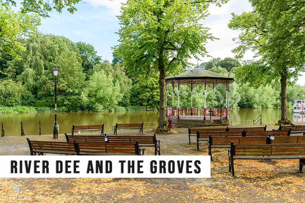 River Dee and the Groves, Chester, England
