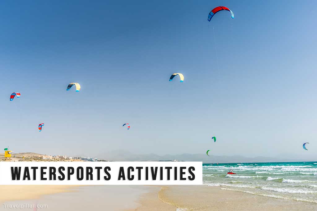 Watersports, Fuerteventura, Canary Islands, Spain
