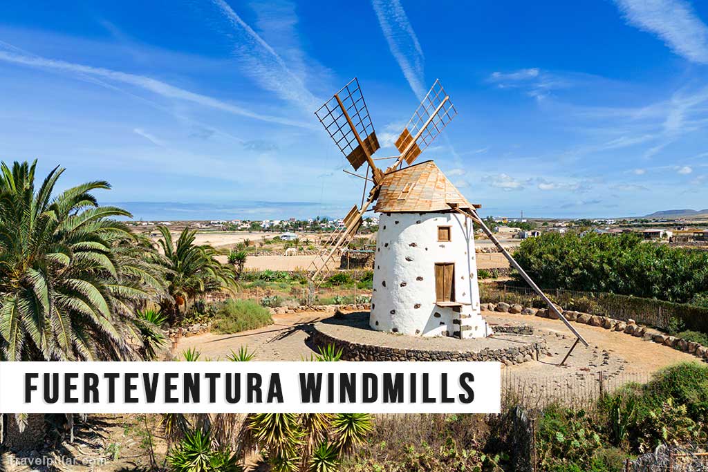 Windmill, Fuerteventura, Canary Islands, Spain