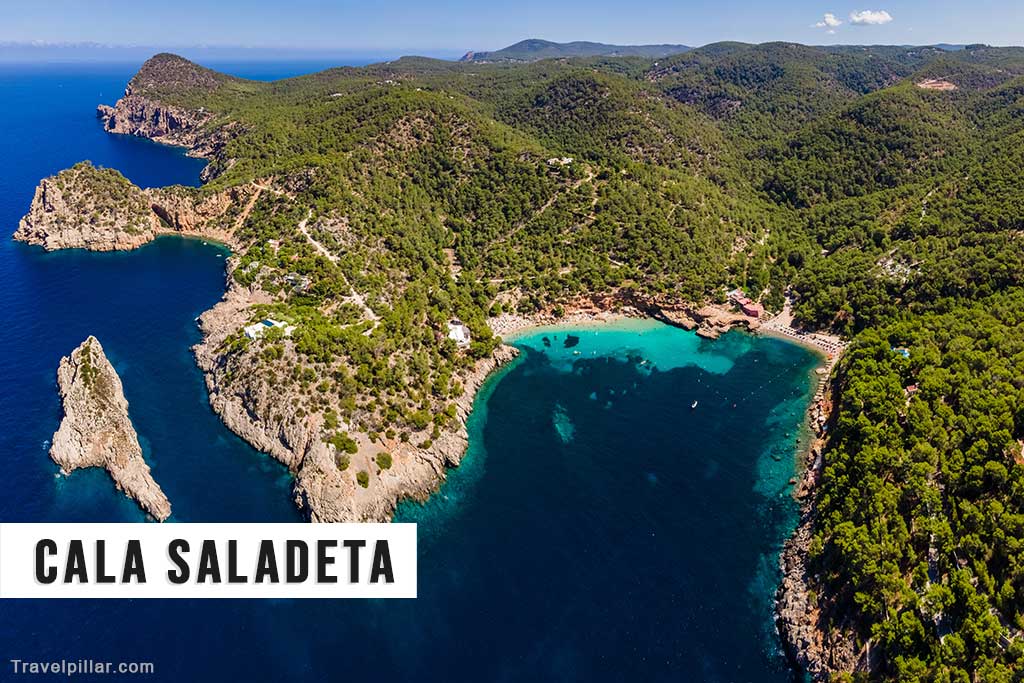 Cala Saladeta, Ibiza, Spain