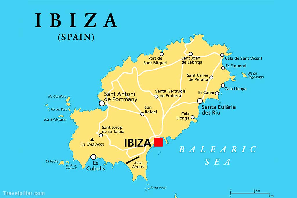 Ibiza Map