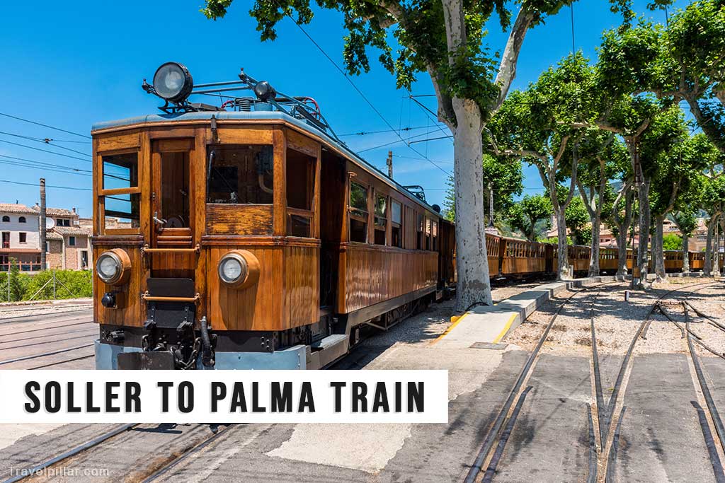 Soller to Palma Train, Mallorca, Spain