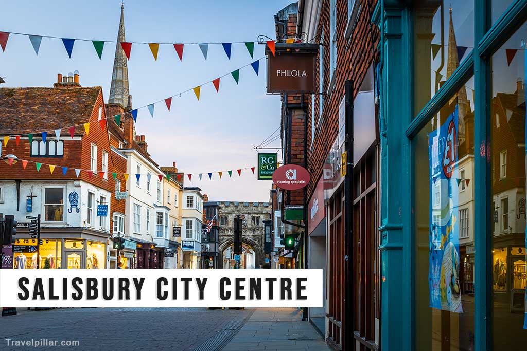 Salisbury City Centre, Wiltshire, England