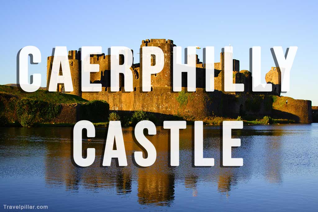 Caerphilly Castle, Wales, UK