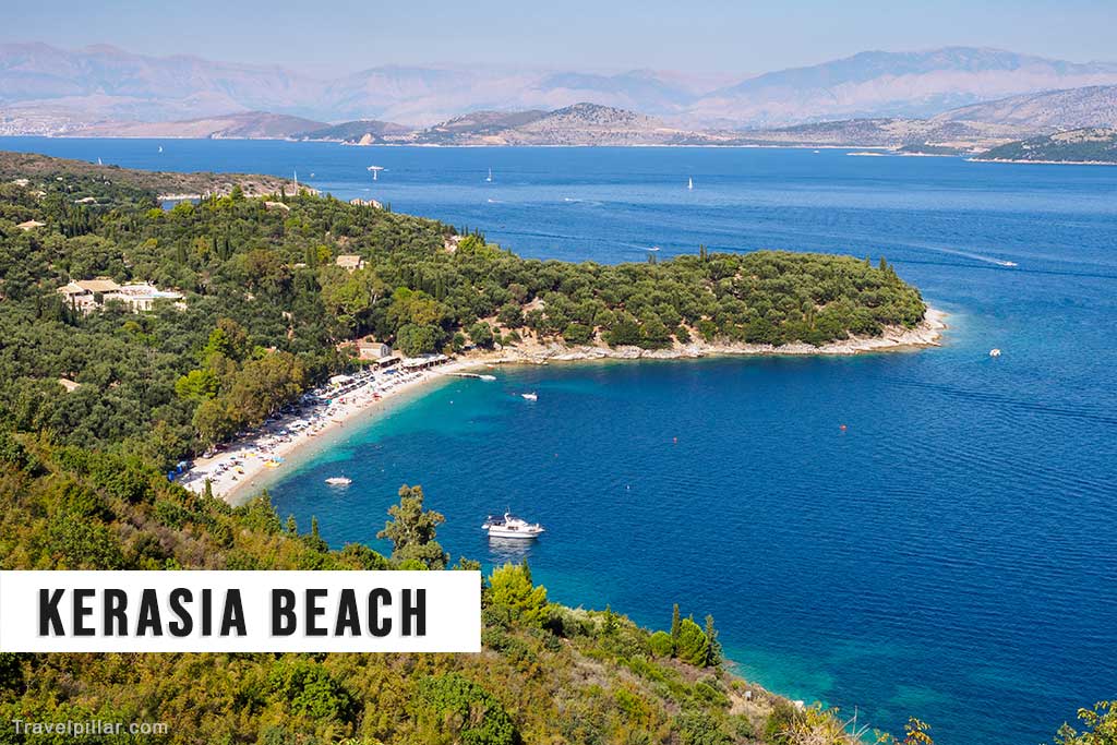 Kerasia Beach, Corfu, Greek Islands
