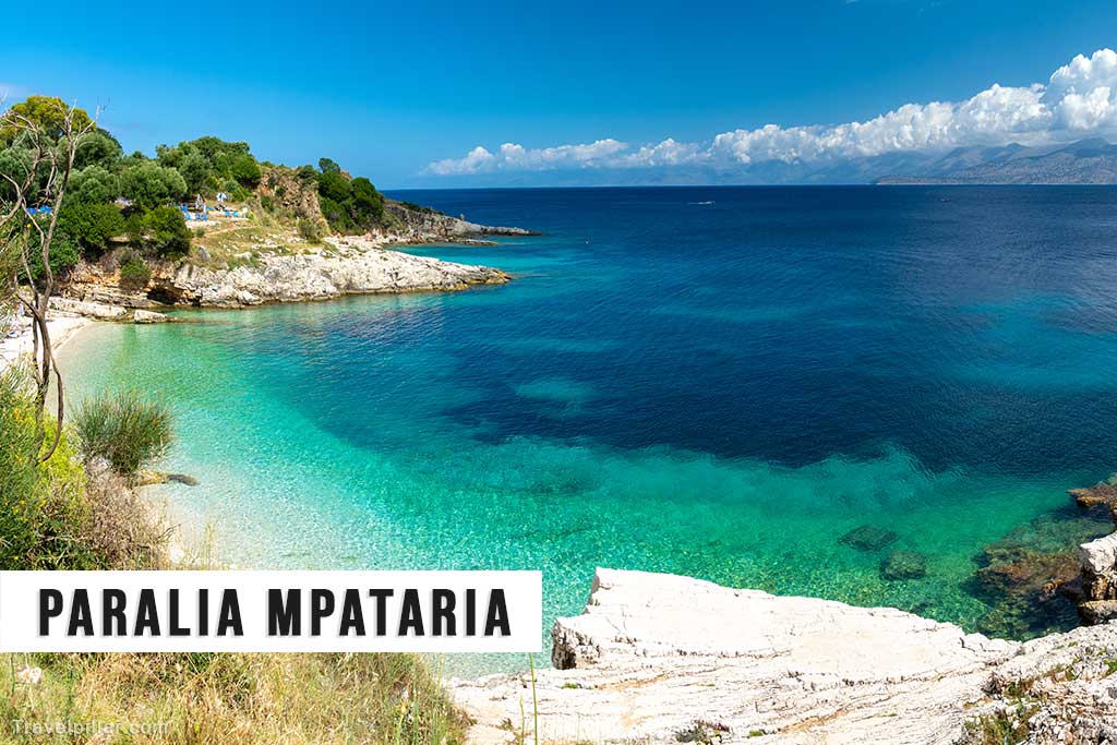 Paralia Mpataria Beach, Corfu, Greek Islands