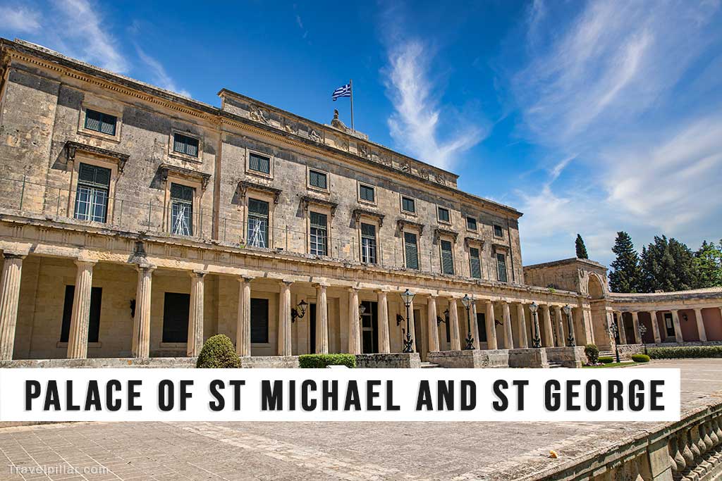Palace of St Michael and St George, Corfu Old Town, Greek Islands