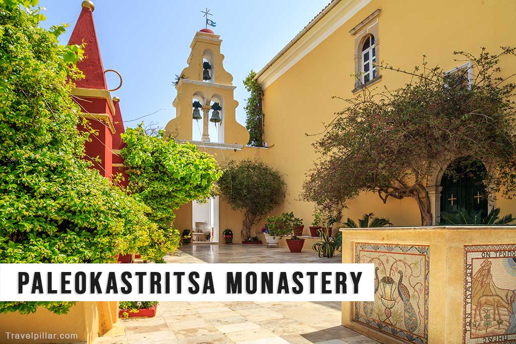 Paleokastritsa Monastery, Corfu, Greek Islands