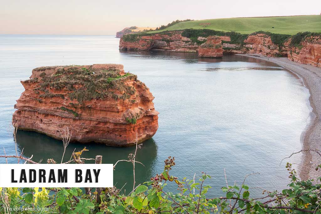 Ladram Bay near Sidmouth, Devon, England