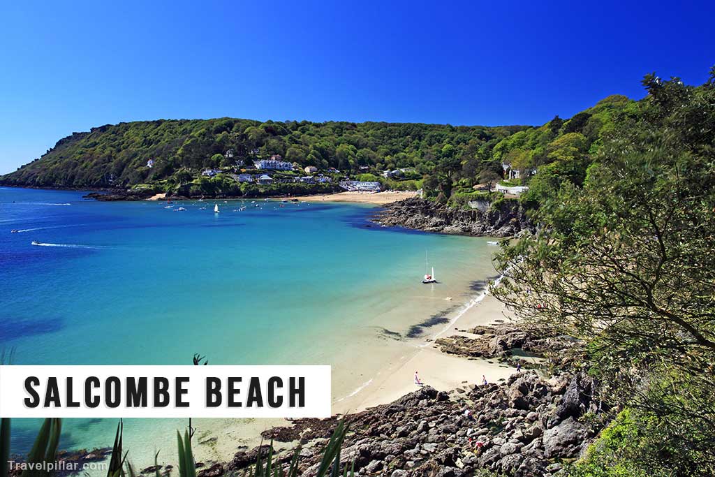 Salcombe Beach, Devon, England