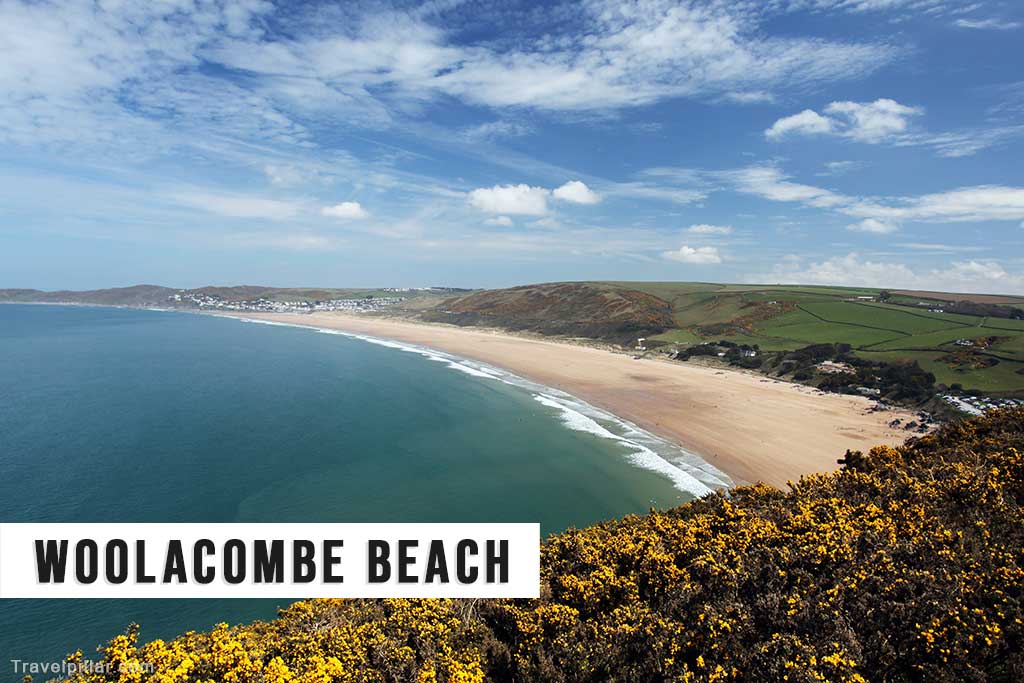 Woolacombe Beach, Devon, England