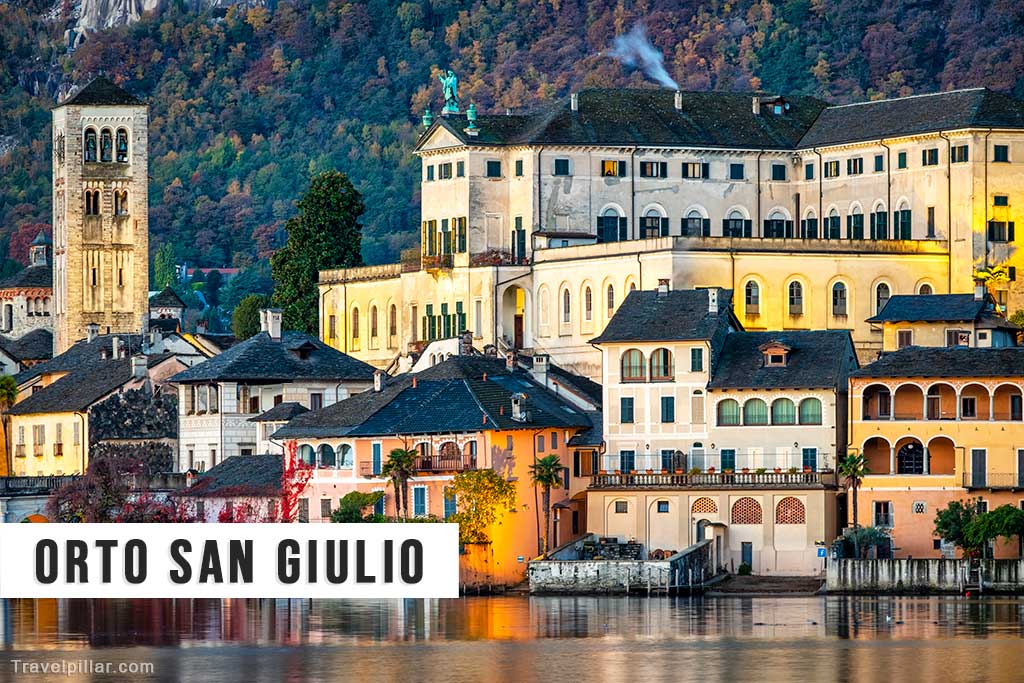 San Giulio, Lake Orta, Italy