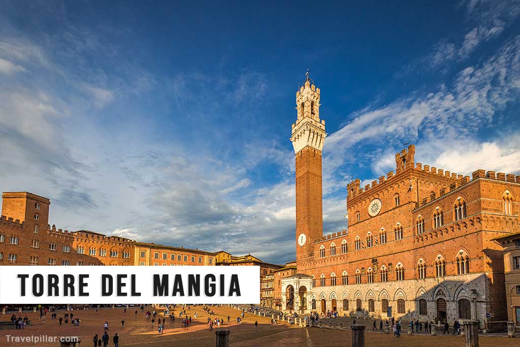 Torre del Mangia and the Palazzo Pubblico, Siena, Tuscany, Italy