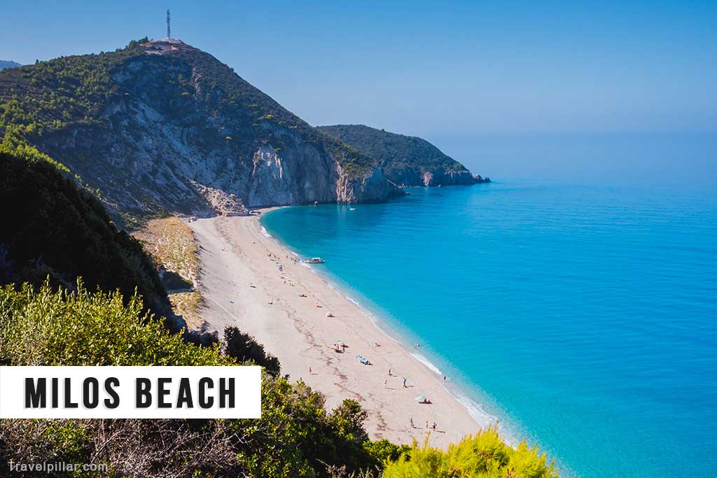 Milos Beach, Lefkada, Greece