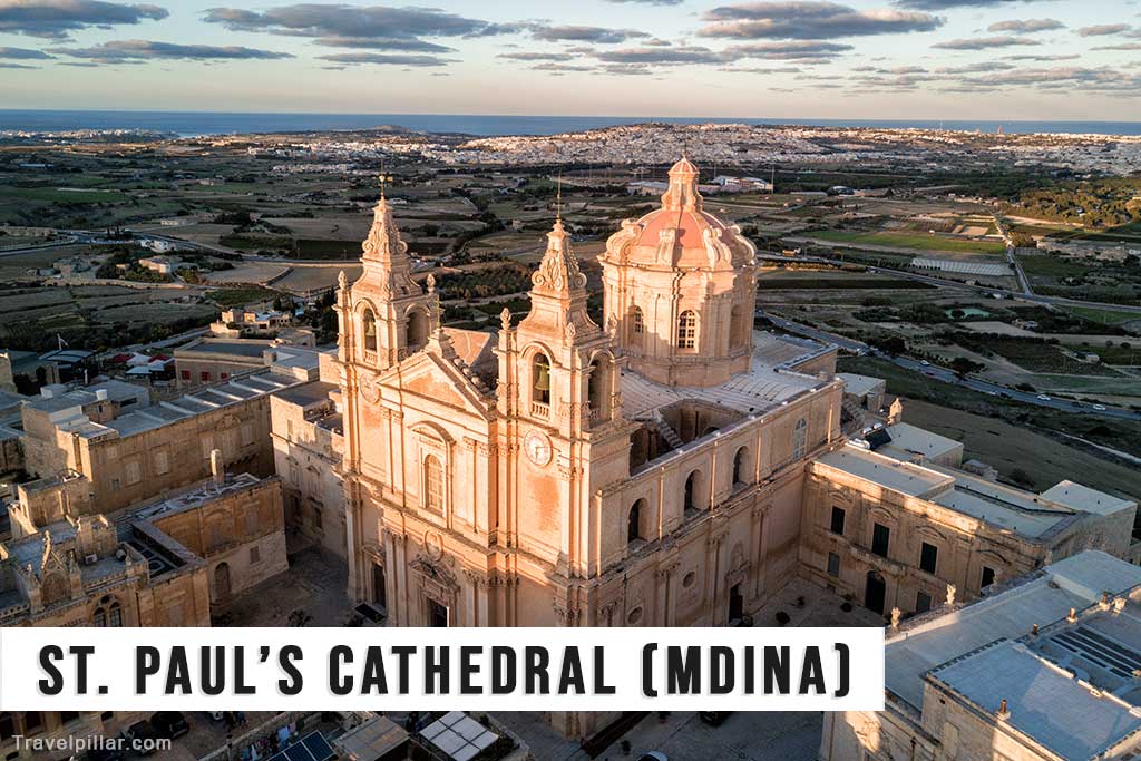 St. Paul's Cathedral, Mdina, Malta