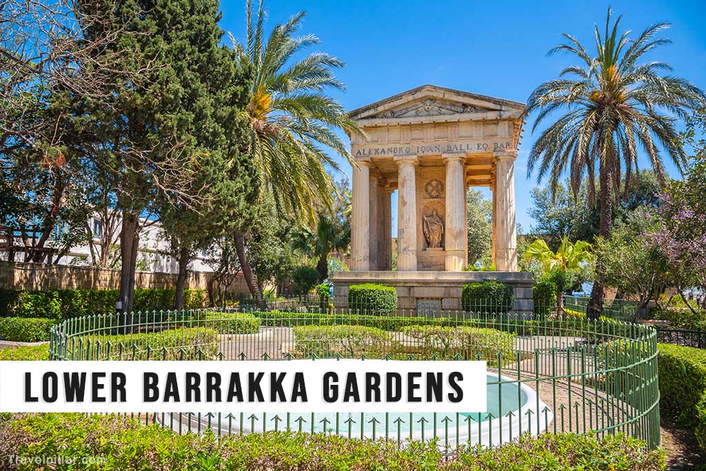 Lower Barrack Gardens, Valletta, Malta