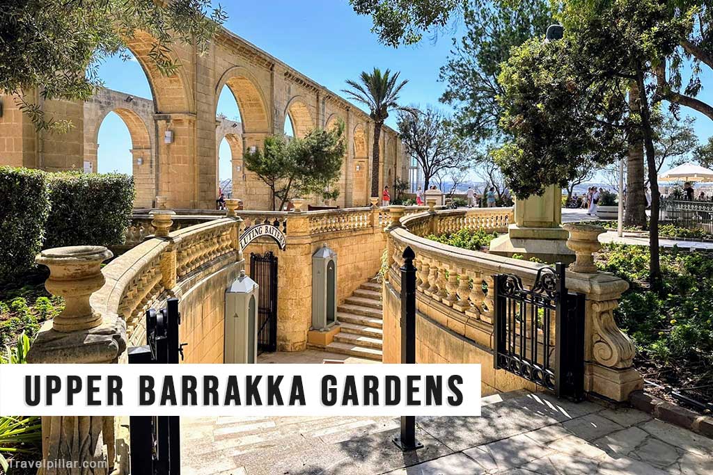 Upper Barrack Gardens, Valletta, Malta