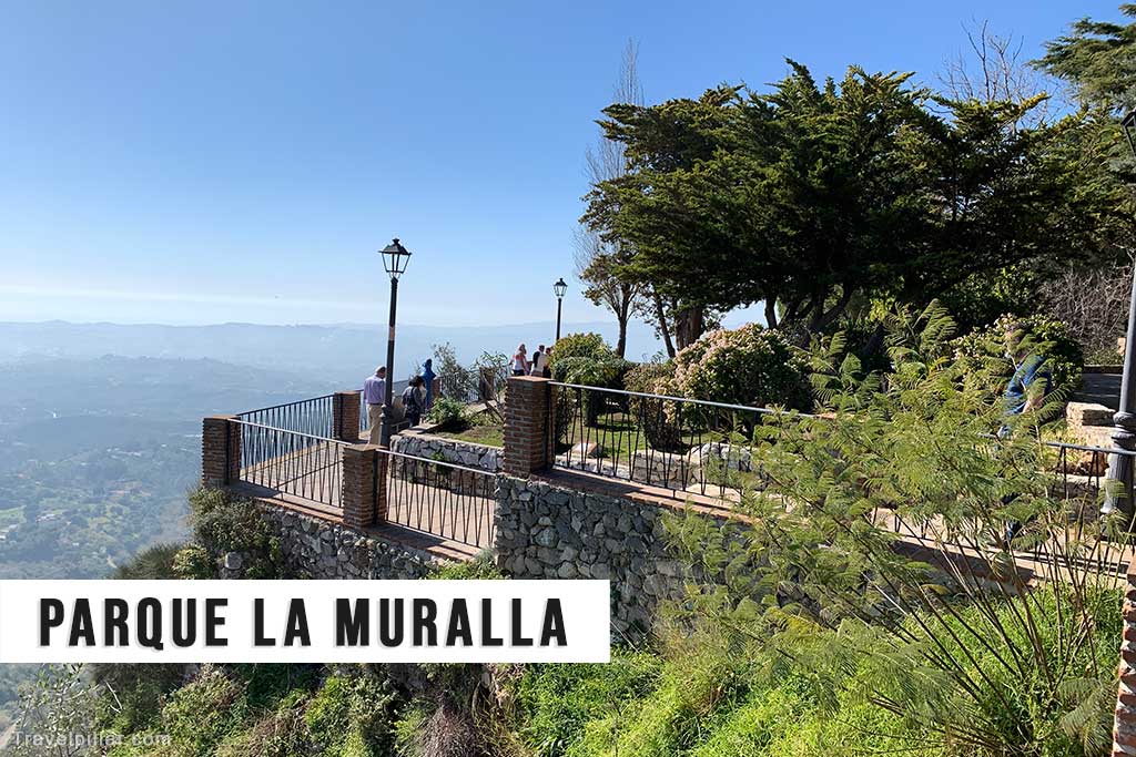Parque La Muralla, Mijas Pueblo, Costa del Sol, Spain
