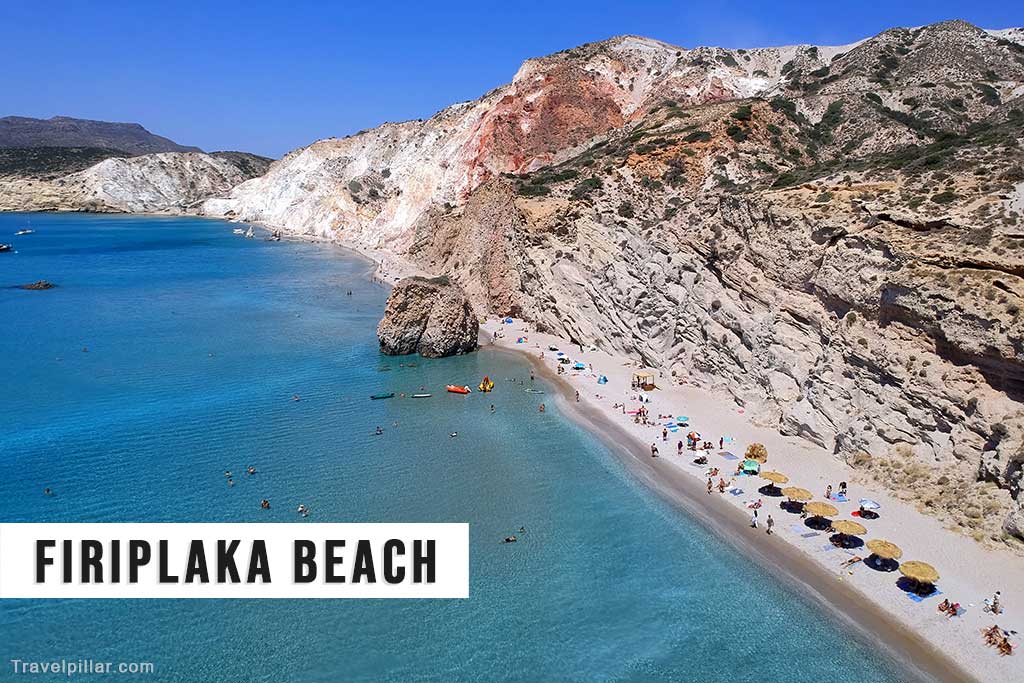 Firiplaka Beach, Milos, Greece