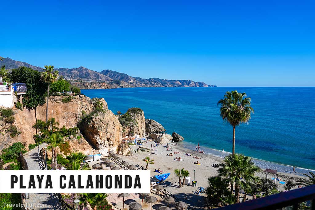 Playa Calahonda, Nerja, Costa del Sol, Spain
