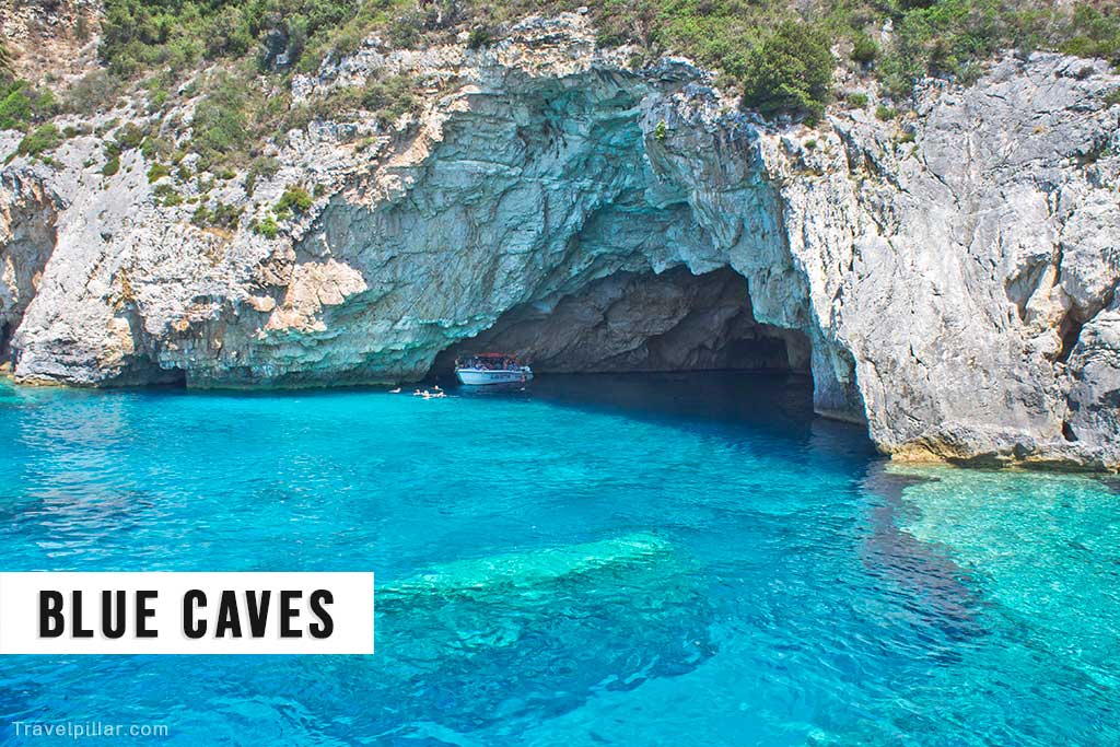 Blue Caves, Paxos, Greek Islands