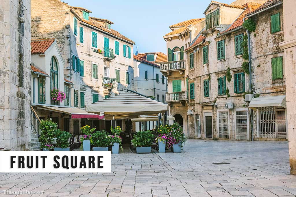 Fruit Square, Split, Croatia